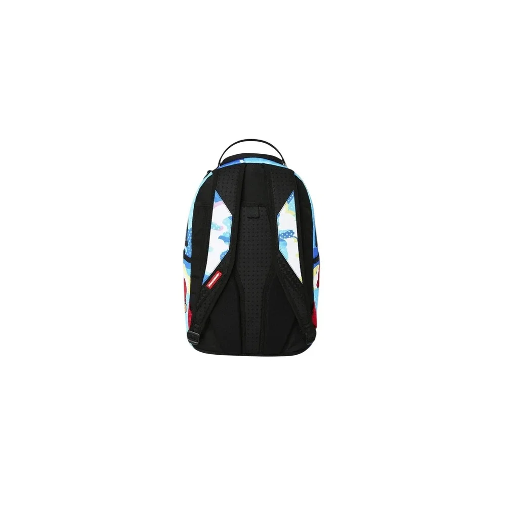 Sprayground PAC-MAN and SG Crew Backpack New Black Bookbag Large School Bag